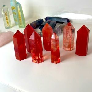 Cherry Quartz Crystals